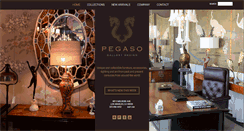 Desktop Screenshot of pegasogallerydesign.com
