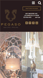 Mobile Screenshot of pegasogallerydesign.com